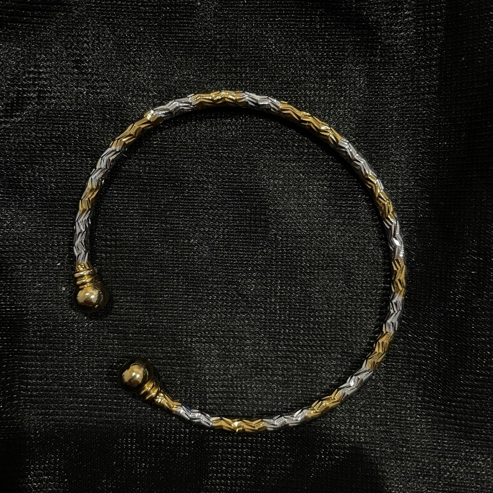 Silver and Gold Cuff